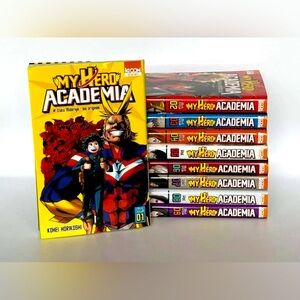 FRENCH My Hero Academia Tomes 1-9 Edition Manga Kohei Horikoshi Ki-oon Shonen